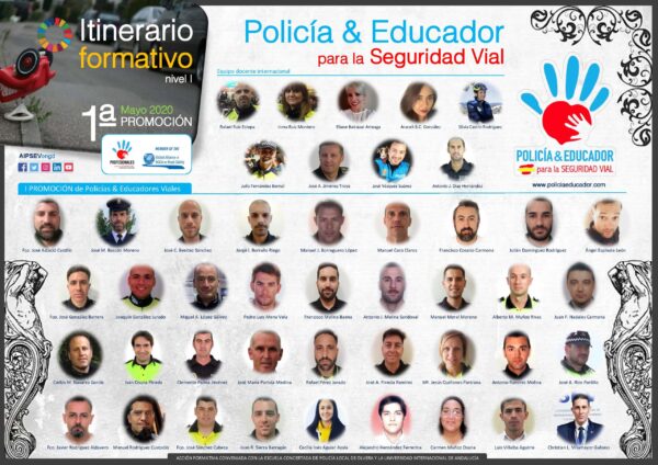 Orla 1º PROMOCIÓN Policías & Educadores Viales AIPSEV BIS II